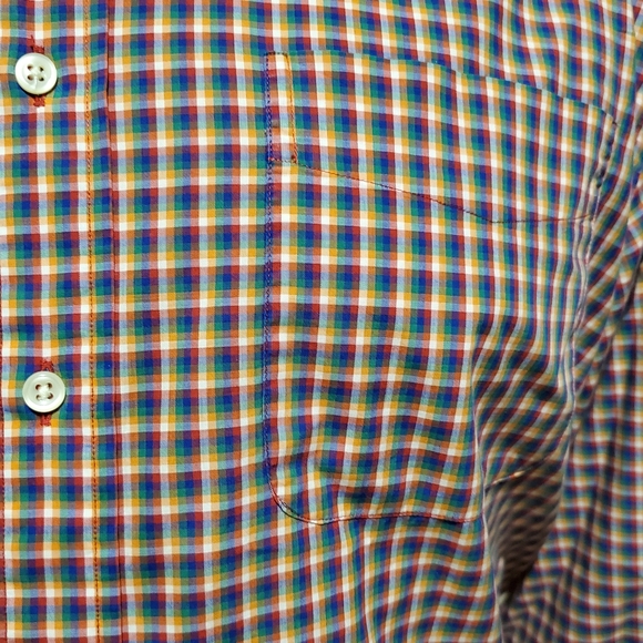 Daniel Cremieux Button Front Shirt Large - Picture 4 of 6